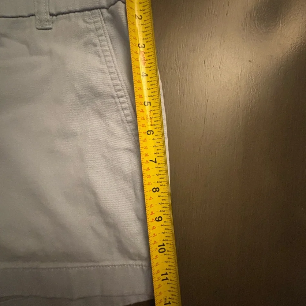 JCREW Women’s Light Blue Classic Chino Shorts Size 6 - Picture 11 of 14